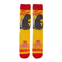Godzilla x Nissin Cup Noodles Crew Socks 5-Pack