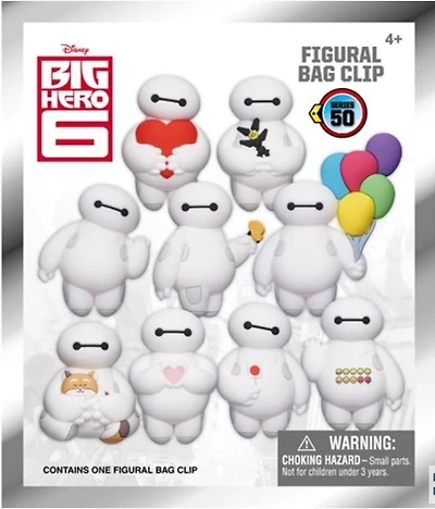 Baymax 3D Foam Blind Bag Tag (Styles May Vary