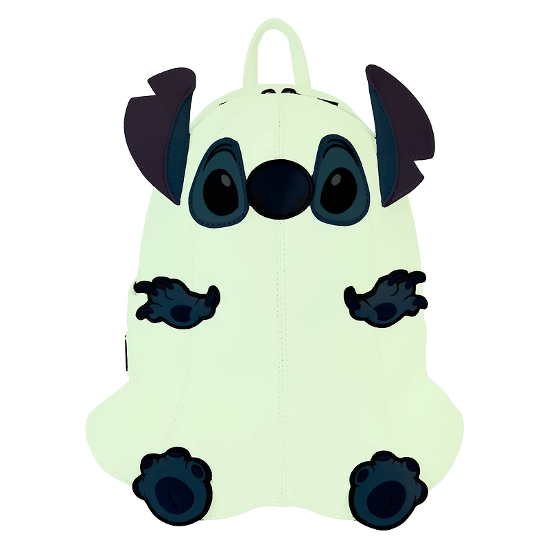 Loungefly Disney Halloween Stitch Ghost Costume Figural Glow Mini Backpack