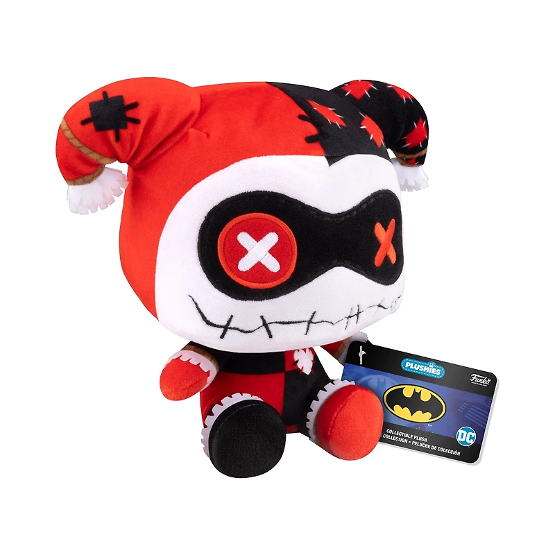 Funko Plush: Batman Patchwork Harley 7-in Collectible Plush