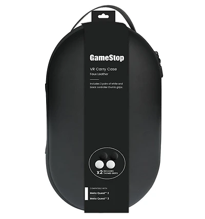 GameStop PU Leather Carry Case for Meta Quest 2 and 3