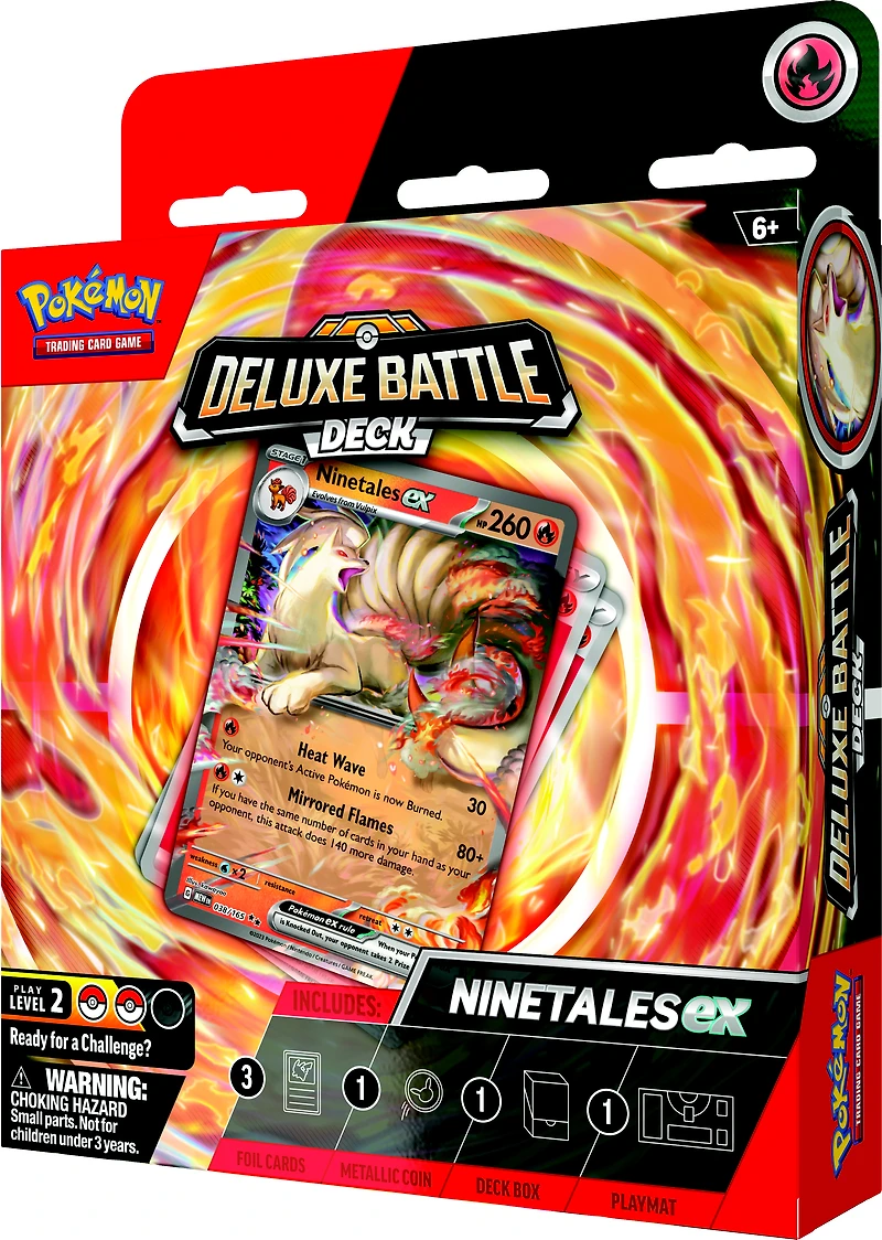 Pokemon Trading Card Game: Ninetales ex OR Zapdos ex Deluxe Battle Deck (Styles May Vary