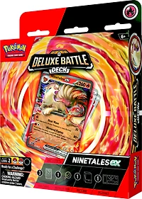 Pokemon Trading Card Game: Ninetales ex OR Zapdos ex Deluxe Battle Deck (Styles May Vary