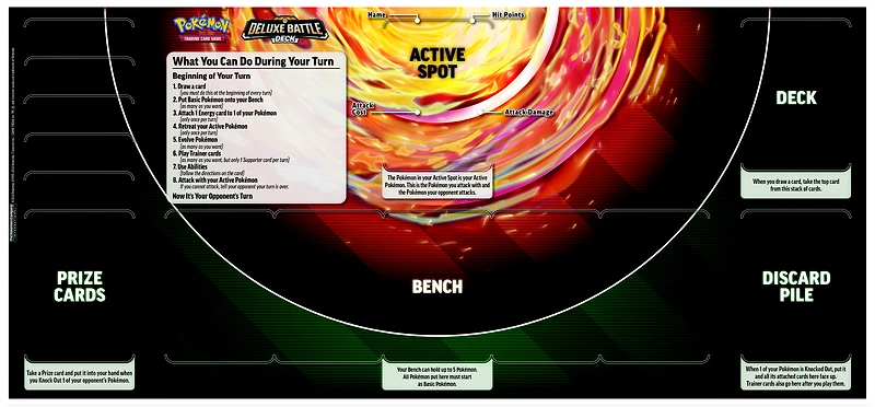 Pokemon Trading Card Game: Ninetales ex OR Zapdos ex Deluxe Battle Deck (Styles May Vary