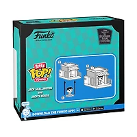 Funko Bitty POP! Town: The Nightmare Before Christmas Jack at Home Vinyl Figure Set