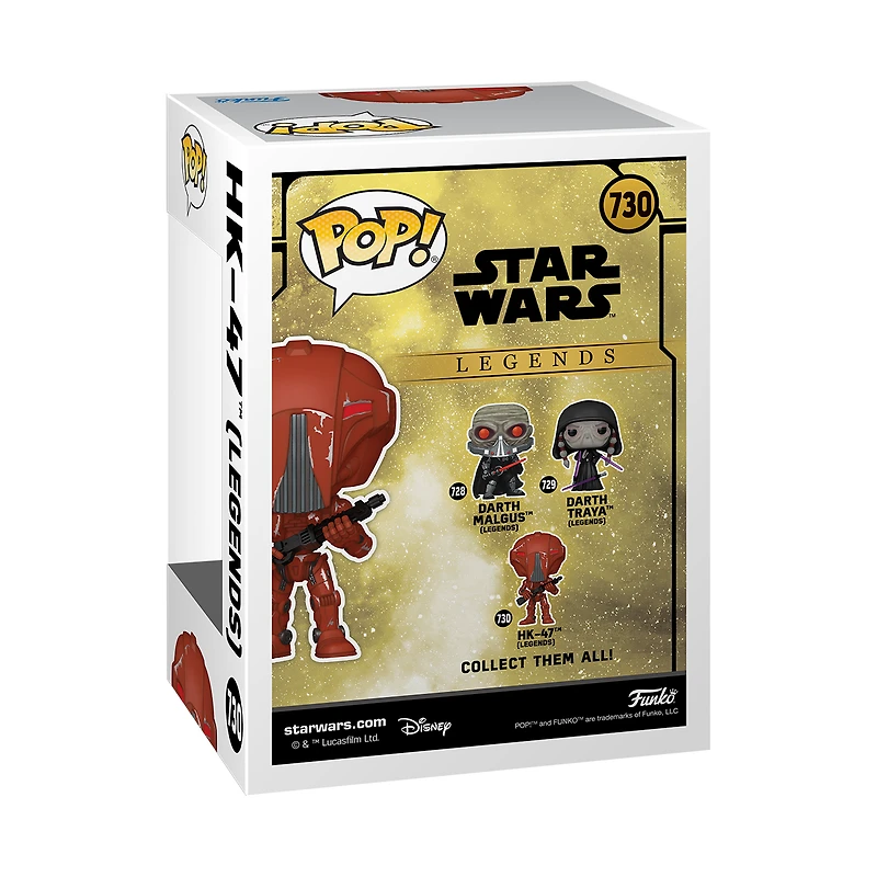 Funko POP! Star Wars: Gaming Greats HK-47 4.3-in Vinyl Bobblehead GameStop Exclusive