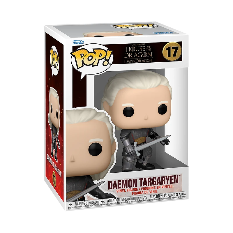 Funko POP! TV: Game of Thrones: House of the Dragon Season 3 Daemon Targaryen 3.8-in Vinyl Figure