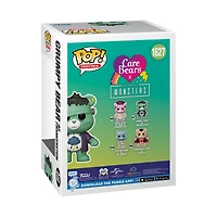 Funko POP! Movies: Universal Monsters x Care Bears Grumpy Bear Frankenstein 4.3-in Vinyl Figure