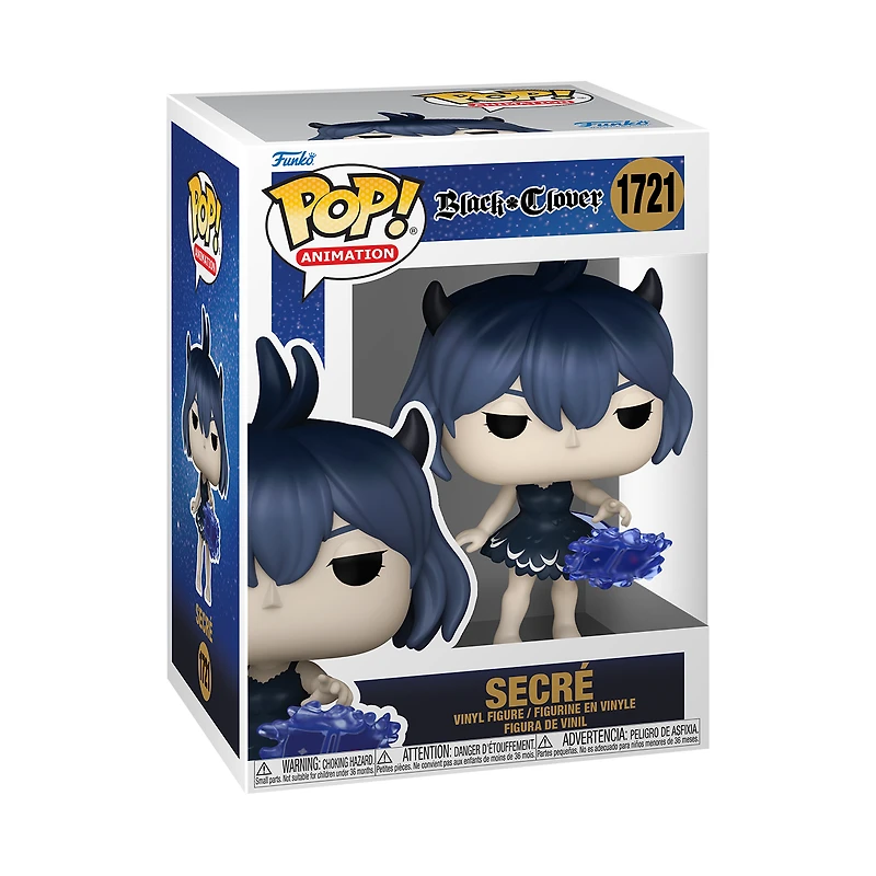 Funko POP! Animation: Black Clover Secré (or Chase) 4.45-in Vinyl Figure