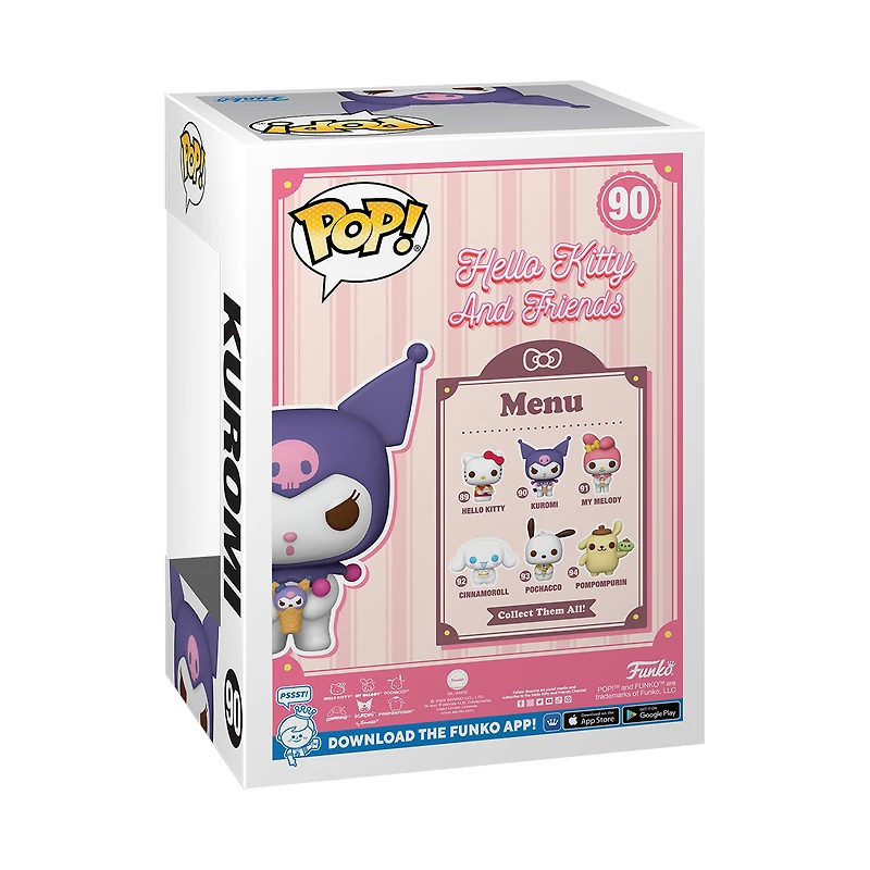 Funko POP! Sanrio: Hello Kitty Kuromi 3.8-in Vinyl Figure