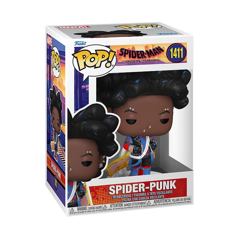 Funko POP! Marvel: Spider-Man: Across The SpiderVerse Spider-Punk 4.95-in Vinyl Figure