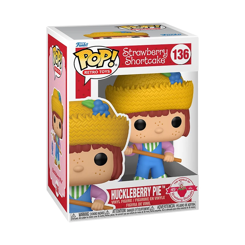 Funko POP! Retro Toys: Strawberry Shortcake Huckleberry 4.25-in Vinyl Figure