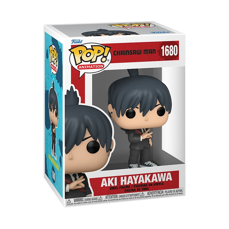Funko POP! Animation: Chainsaw Man Aki 4.65-in Vinyl Figure