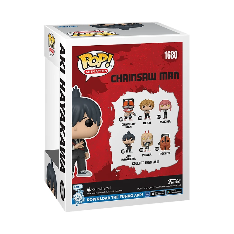 Funko POP! Animation: Chainsaw Man Aki 4.65-in Vinyl Figure