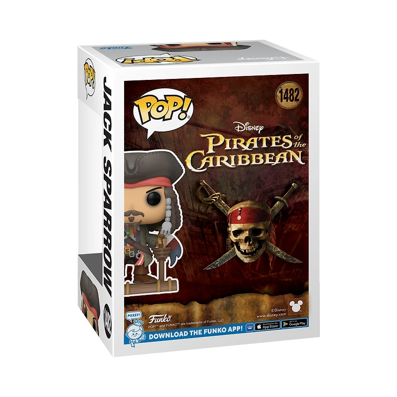 Funko POP! Movies: Pirates of the Carribean Jack Sparrow(opening) 4.3-in Vinyl Figure