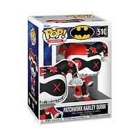 Funko POP! Animation: Batman Patchwork Harley​ Quinn 4.1-in Vinyl Figure