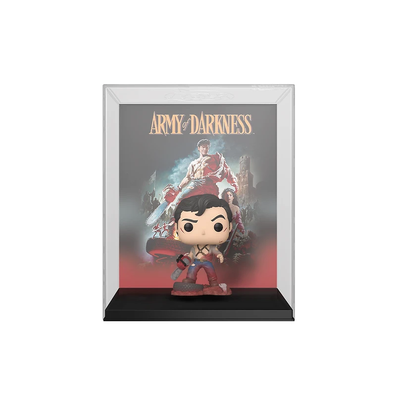 Funko POP! DVD Cover: Army of Darkness Ash Williams 4.35-in Vinyl Figure GameStop Exclusive