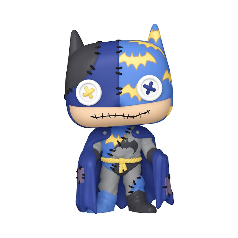 Funko POP! Animation: Batman Patchwork Batman​ 4.1-in Vinyl Figure