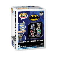 Funko POP! Animation: Batman Patchwork Batman​ 4.1-in Vinyl Figure