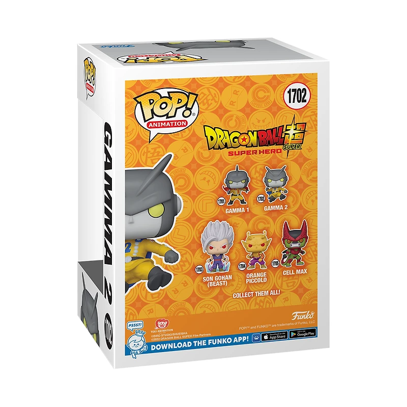 Funko POP! Animation: Dragon Ball Super: Super Hero Gamma -in Vinyl Figure