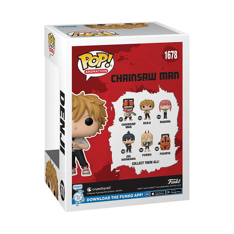 Funko POP! Animation: Chainsaw Man Denji 4-in Vinyl Figure