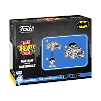 Funko Bitty POP! Ride: DC Batman Armored Batman with Batmobile Vinyl Figure Set