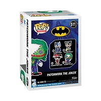 Funko POP! Animation: Batman Patchwork Joker​ 3.95-in Vinyl Figure