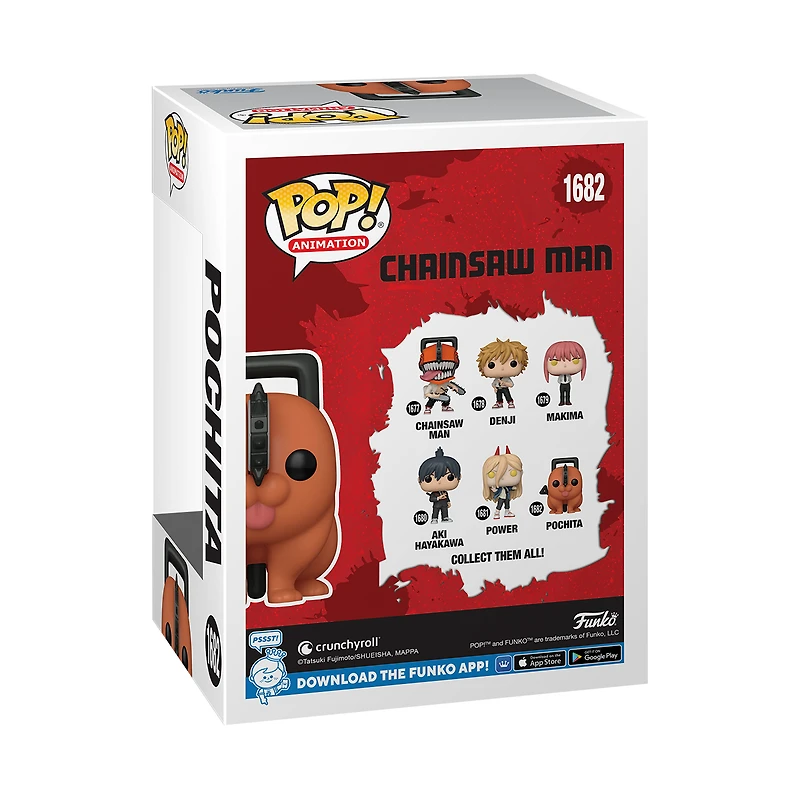 Funko POP! Animation: Chainsaw Man Pochita 3.4-in Vinyl Figure