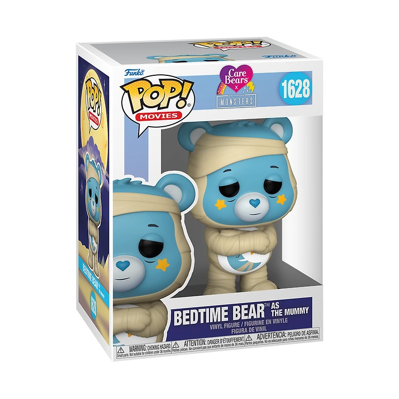 Funko POP! Movies: Universal Monsters x Care Bears Bedtime Bear The Mummy 4.1-in Vinyl Figure