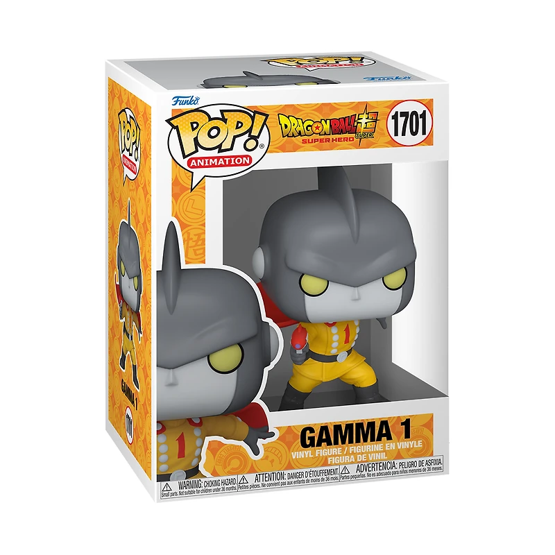 Funko POP! Animation: Dragon Ball Super: Super Hero Gamma 1 4.2-in Vinyl Figure