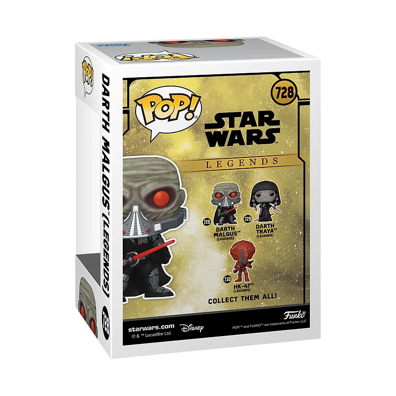 Funko POP! Star Wars: Gaming Greats Darth Malgus 4.25-in Vinyl Bobblehead GameStop Exclusive