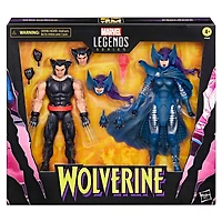 Hasbro Marvel Legends X-Men Wolverine and Psylocke 50th Anniversary 6-in Action Figure