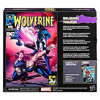 Hasbro Marvel Legends X-Men Wolverine and Psylocke 50th Anniversary 6-in Action Figure