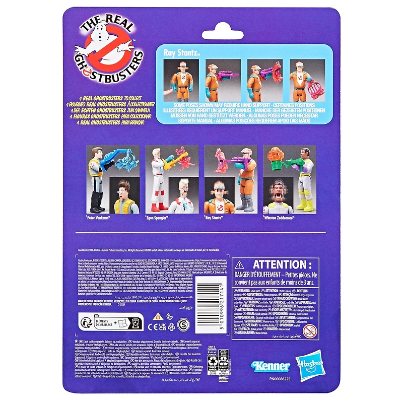 Kenner Classics The Real Ghostbusters Ray Stantz and Jail Jaw Ghost Action Figure