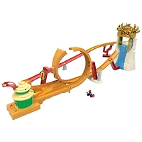 Hot Wheels Super Mario Bros. Movie Jungle Kingdom Raceway Playset