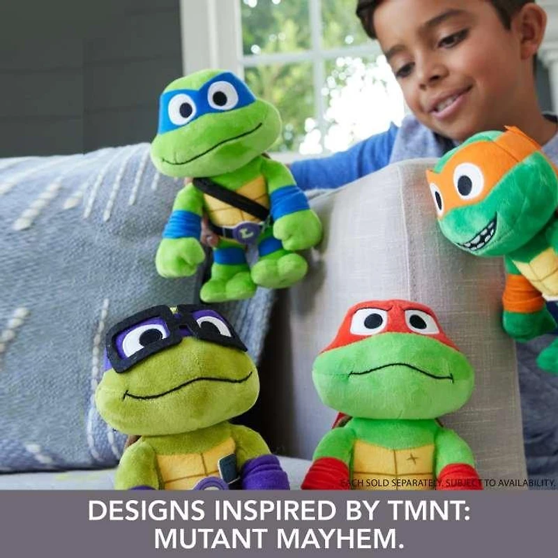 Teenage Mutant Ninja Turtles Mutant Mayhem 8-in Plush (Styles May Vary)