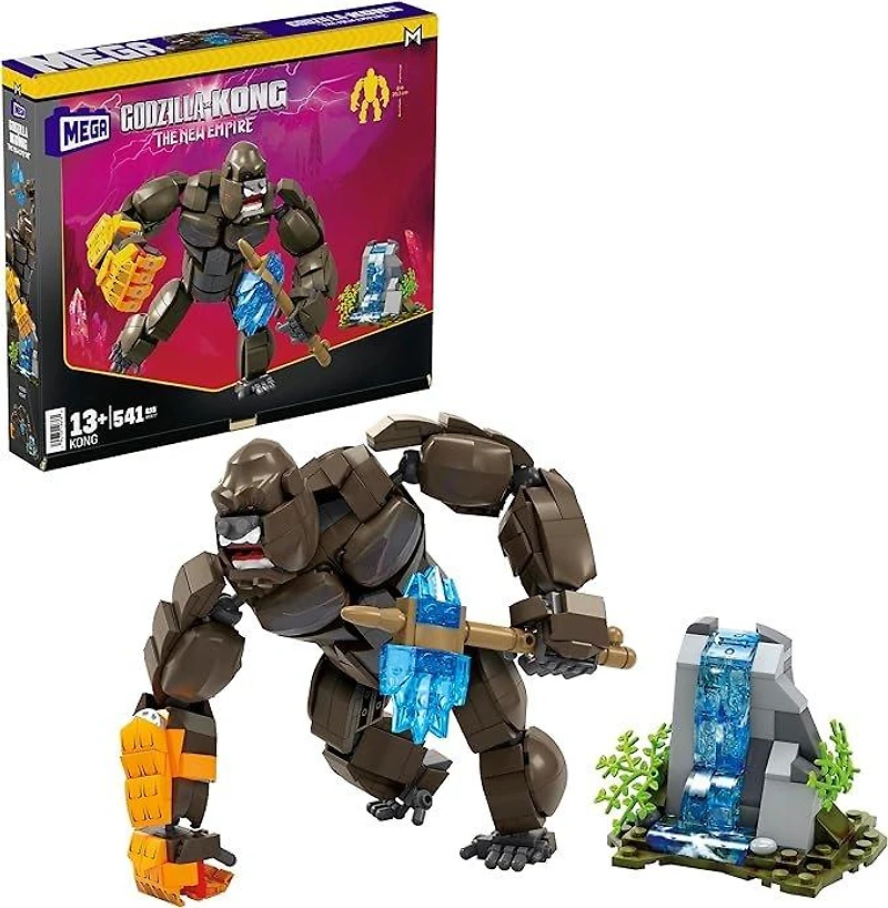 Mega Showcase Kong X Godzilla The New Empire Kong 8-in Buildable Action Figure
