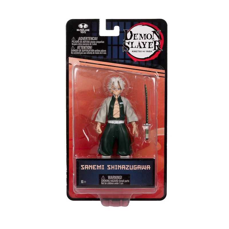 McFarlane Toys Demon Slayer: Kimetsu no Yaiba Sanemi Shinazugawa 5-in Action Figure