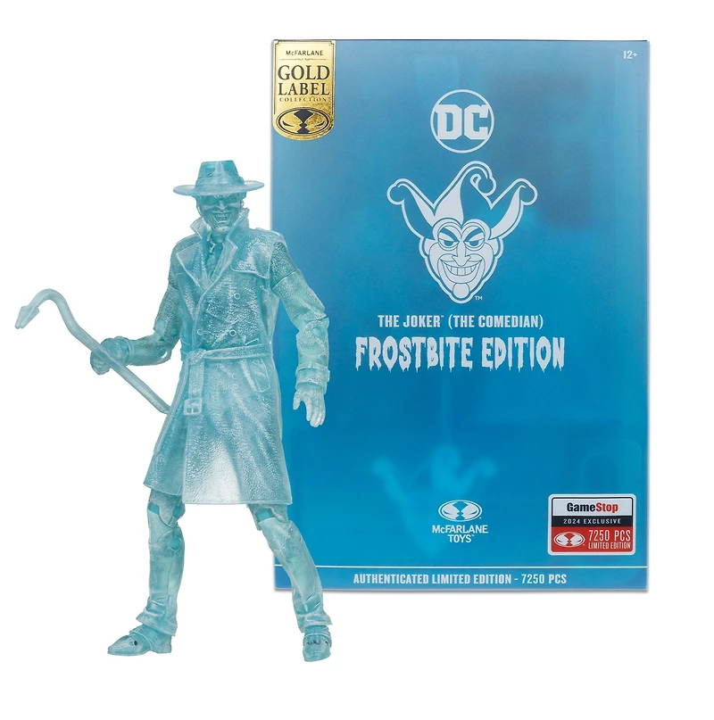 McFarlane Toys DC Multiverse Batman: Three Jokers - The Joker (Frostbite) Gold Label 7-in Action Figure