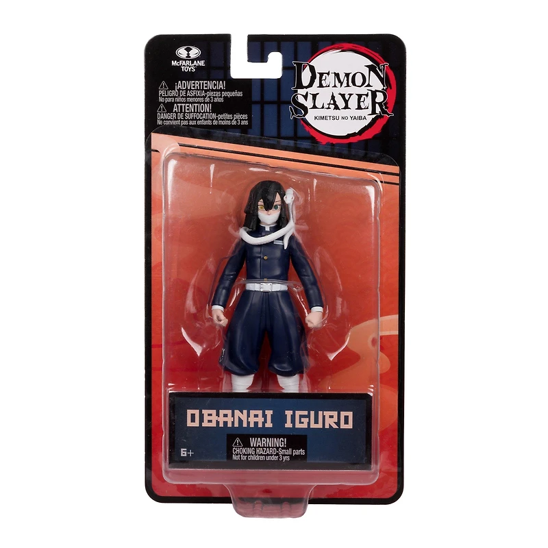 McFarlane Toys Demon Slayer: Kimetsu no Yaiba Obanai Iguro (Corps Uniform) 5-in Action Figure