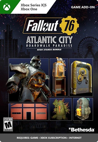 Fallout 76: Atlantic City High Stakes Bundle DLC - Xbox Series X