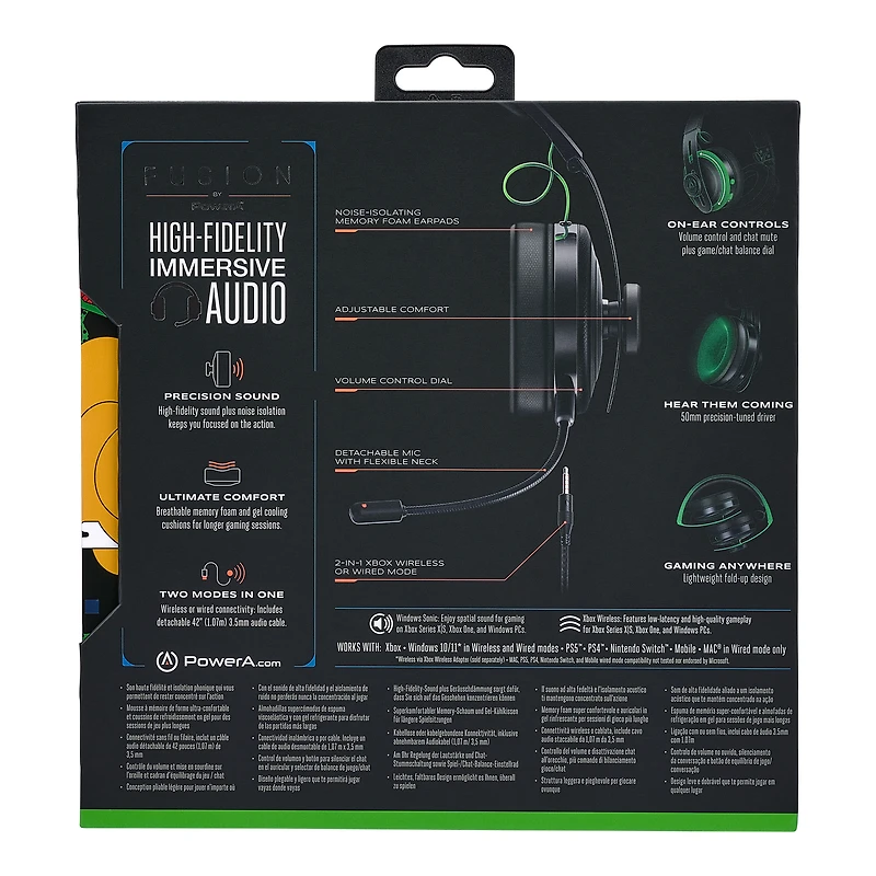 PowerA FUSION Pro Wireless Gaming Headset for Xbox Series X/S