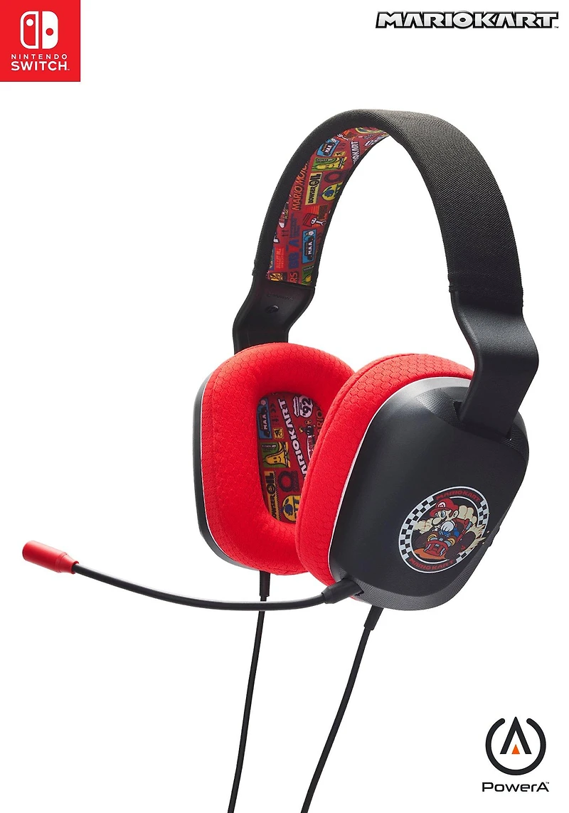 PowerA Wired Stereo Headset for Nintendo Switch