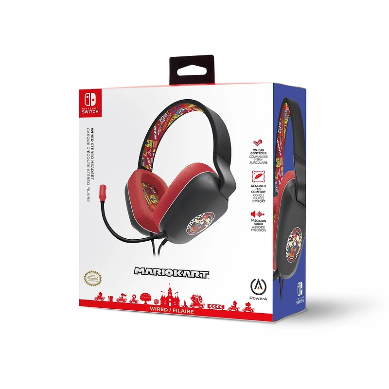 PowerA Wired Stereo Headset for Nintendo Switch