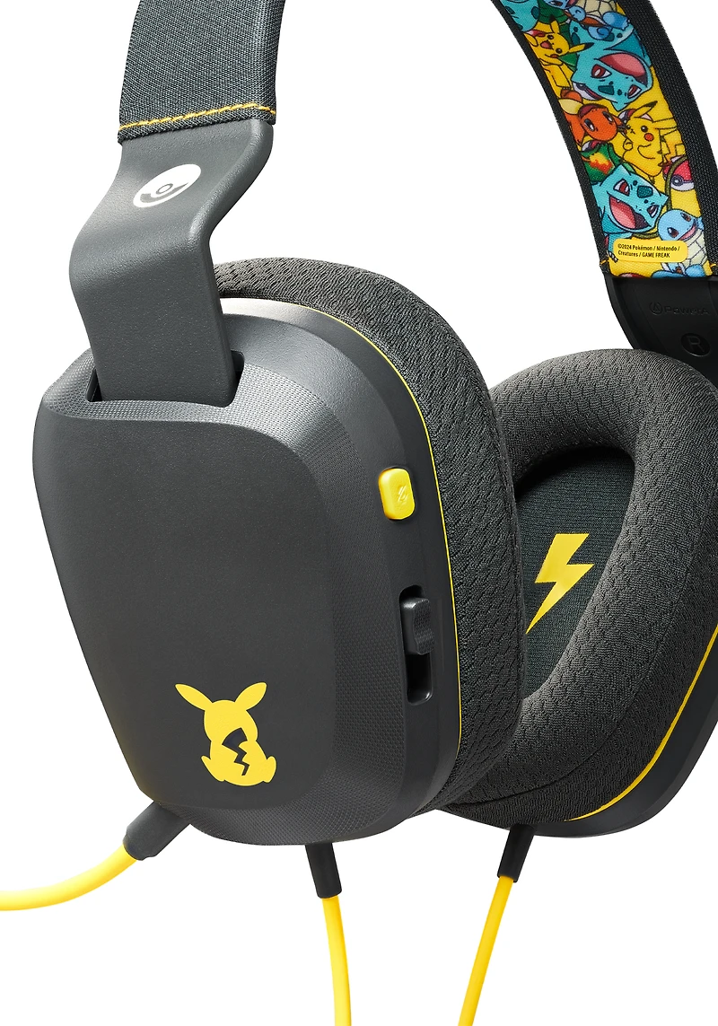 PowerA Wired Stereo Headset for Nintendo Switch Pokemon: Kanto Friends