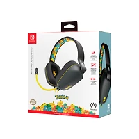 PowerA Wired Stereo Headset for Nintendo Switch Pokemon: Kanto Friends
