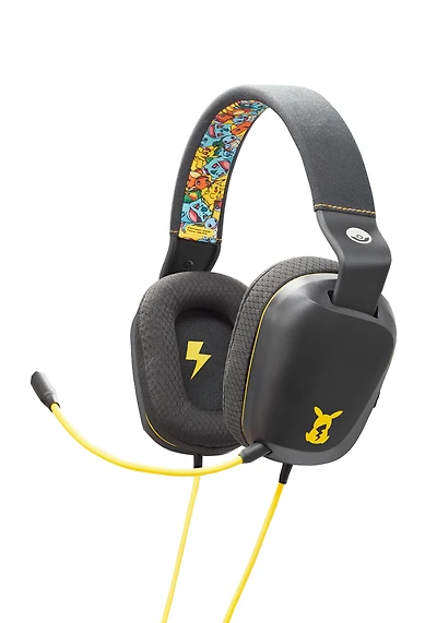 PowerA Wired Stereo Headset for Nintendo Switch Pokemon: Kanto Friends