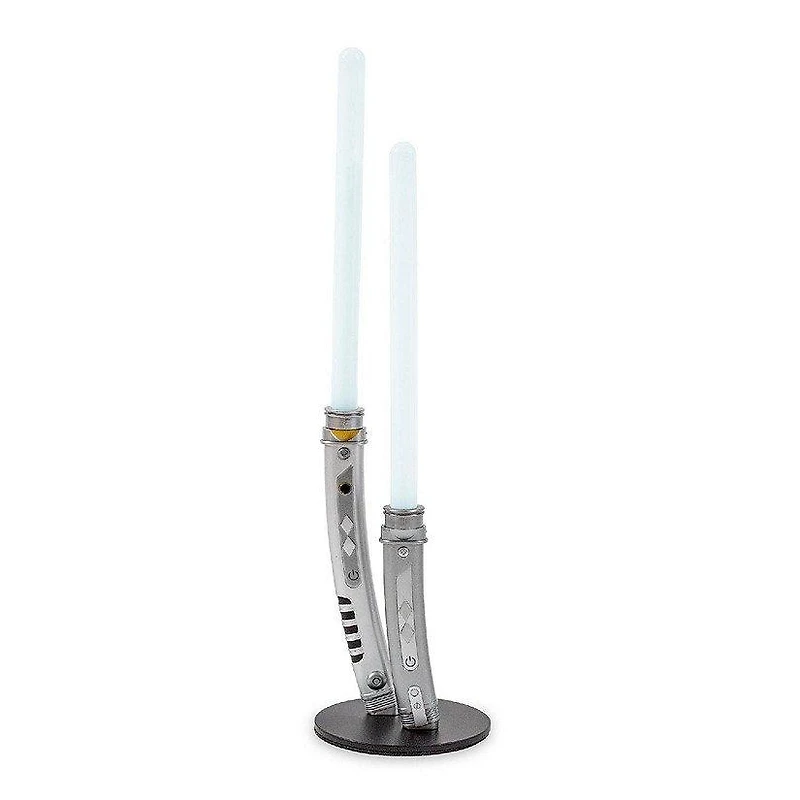 Star Wars Ahsoka Mini Lightsaber Double Sabers Blue 12-In Lamp