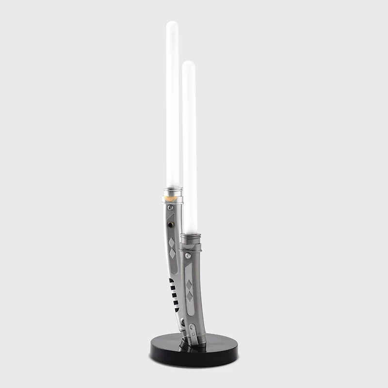 Star Wars Ahsoka Mini Lightsaber Double Sabers Blue 12-In Lamp