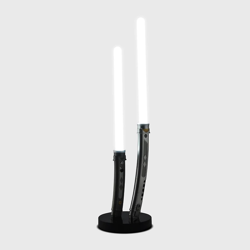 Star Wars Ahsoka Mini Lightsaber Double Sabers Blue 12-In Lamp